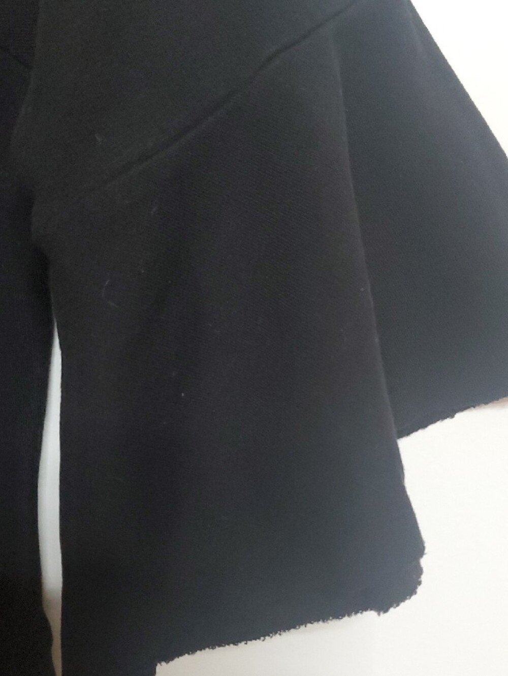 Free People Black Mini Dress with Ruffle Hem - Picture 3 of 11